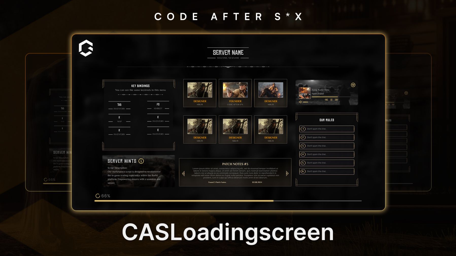CAS Loadingscreen Open Source - CAS Scripts