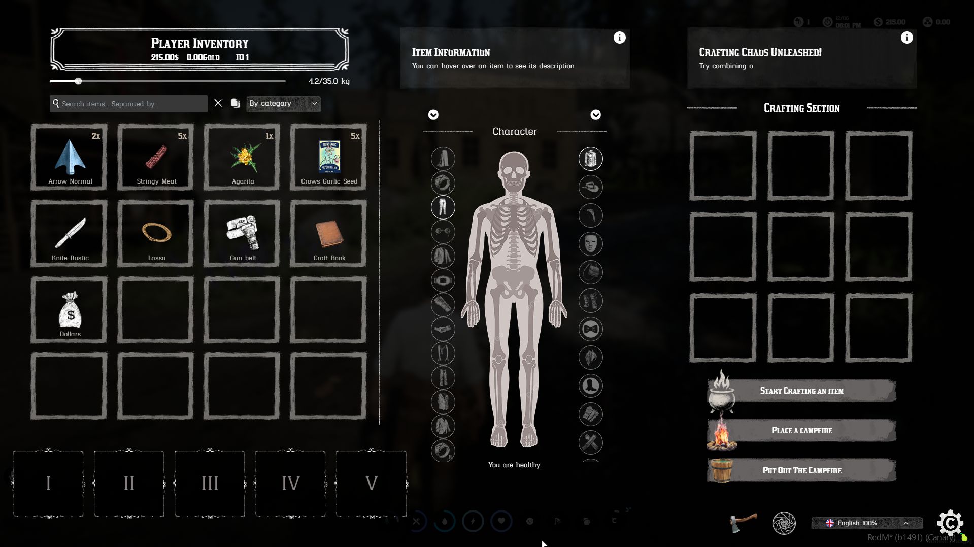 CAS Inventory | VORP Version 2 | Escrow - CAS Scripts