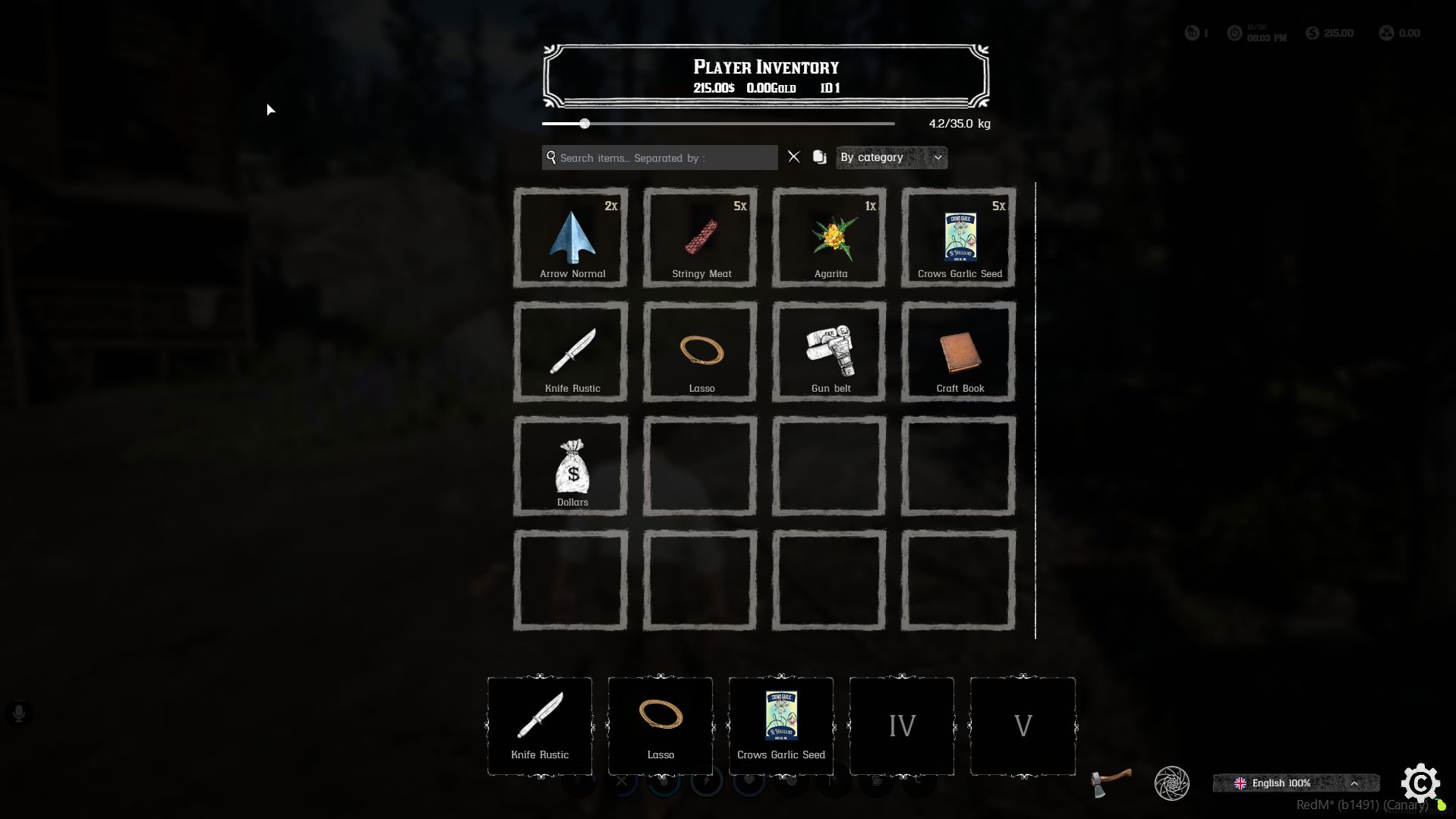 CAS Inventory | VORP Version 2 | Escrow - CAS Scripts