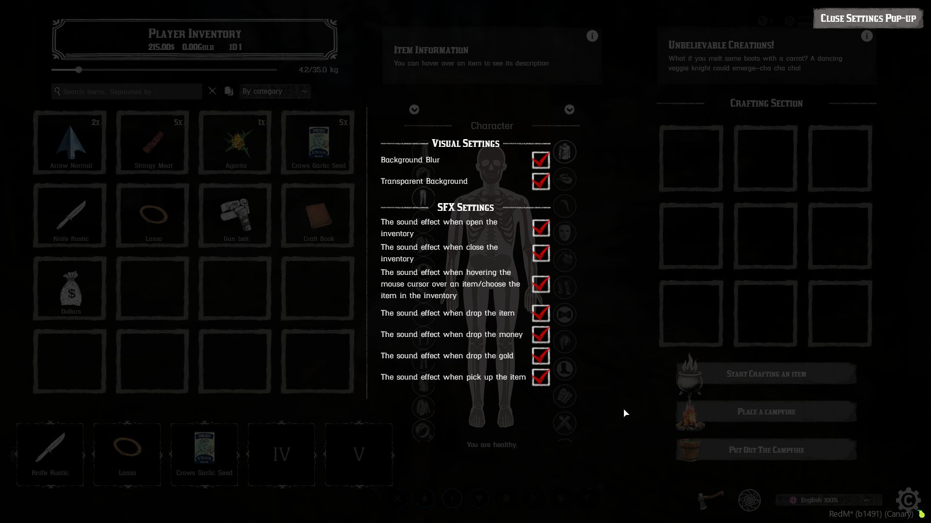 CAS Inventory | VORP Version 2 | Escrow - CAS Scripts