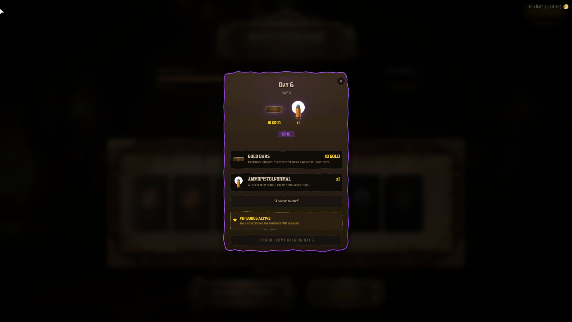 Daily Rewards | Escrow - CAS Scripts